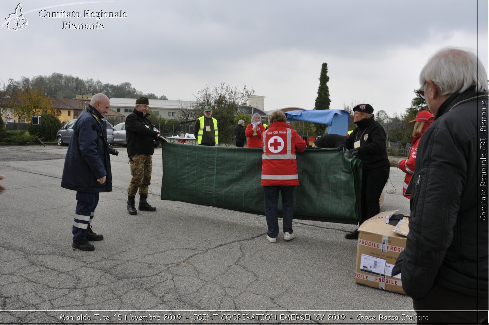 Montaldo T.se 10 Novembre 2019 - JOINT COOPERATION EMERGENCY 2019 - Croce Rossa Italiana