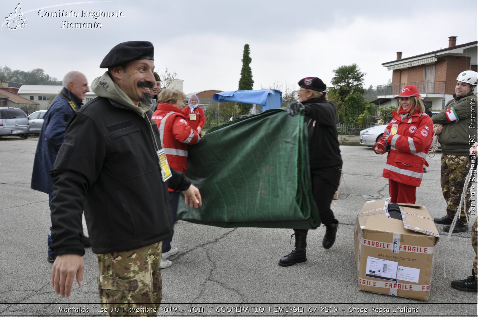 Montaldo T.se 10 Novembre 2019 - JOINT COOPERATION EMERGENCY 2019 - Croce Rossa Italiana