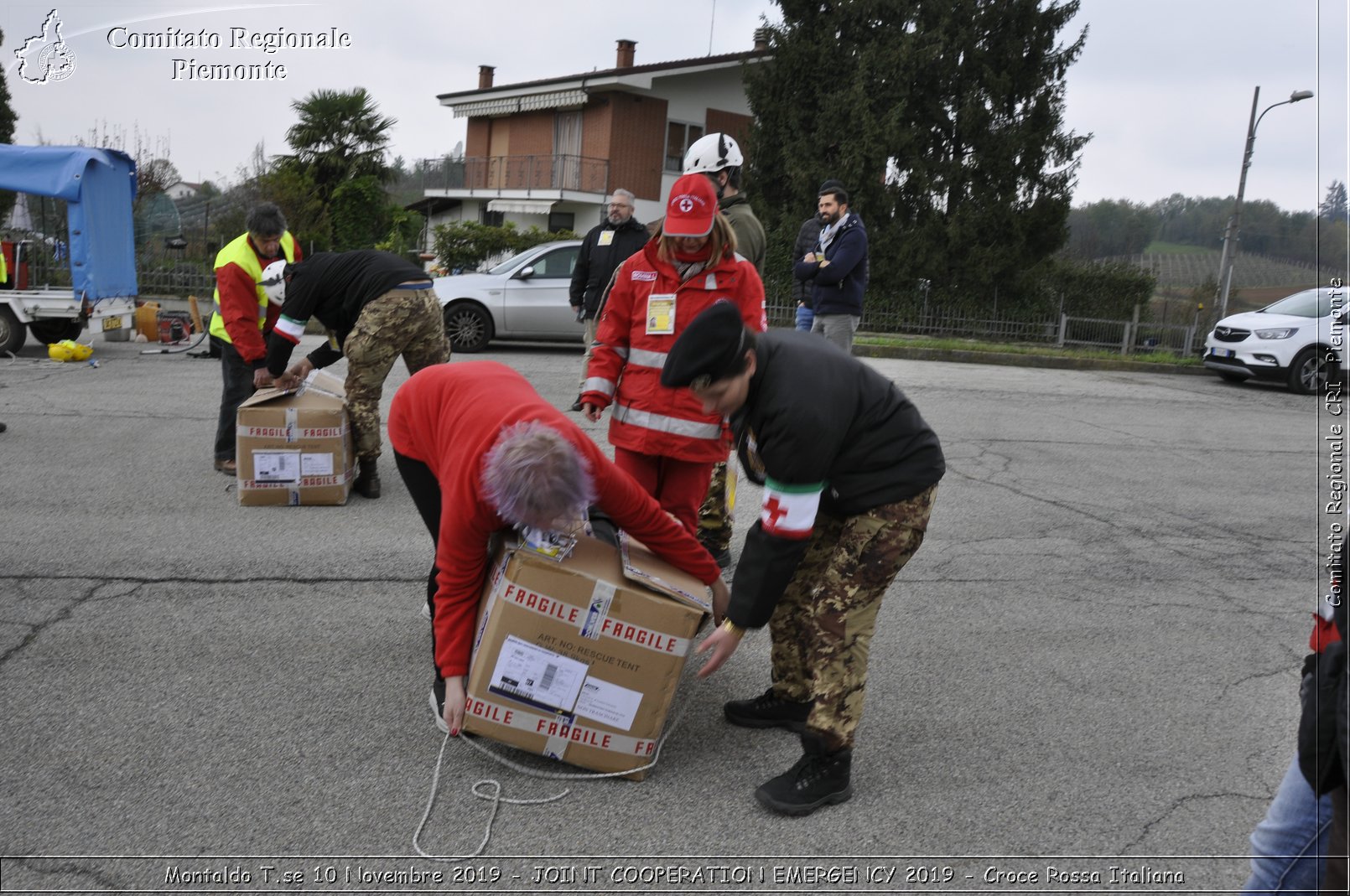 Montaldo T.se 10 Novembre 2019 - JOINT COOPERATION EMERGENCY 2019 - Croce Rossa Italiana