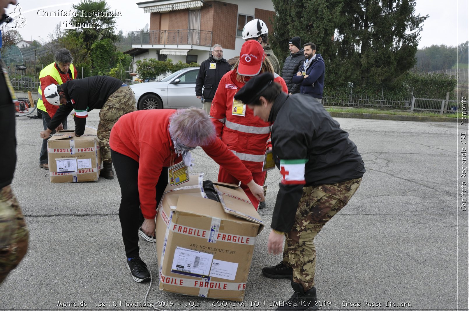 Montaldo T.se 10 Novembre 2019 - JOINT COOPERATION EMERGENCY 2019 - Croce Rossa Italiana