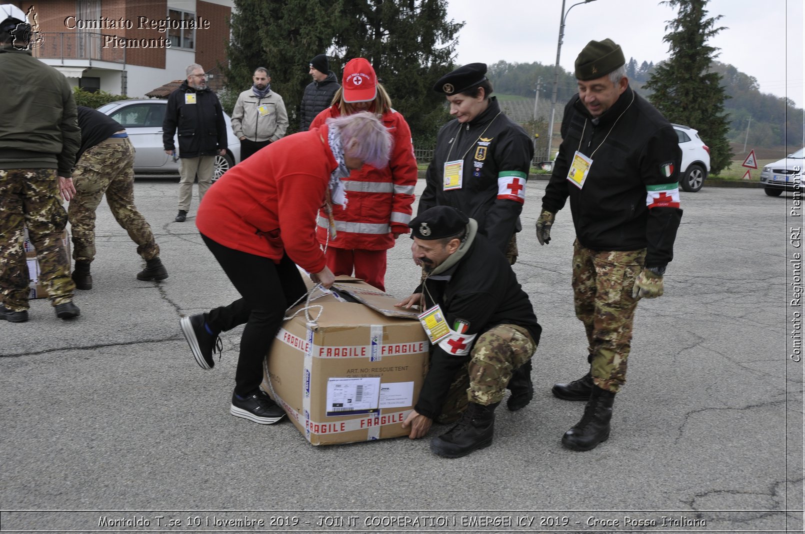 Montaldo T.se 10 Novembre 2019 - JOINT COOPERATION EMERGENCY 2019 - Croce Rossa Italiana