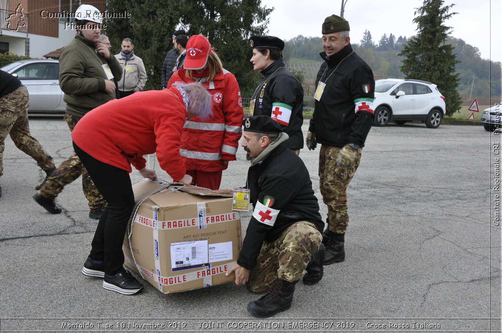 Montaldo T.se 10 Novembre 2019 - JOINT COOPERATION EMERGENCY 2019 - Croce Rossa Italiana