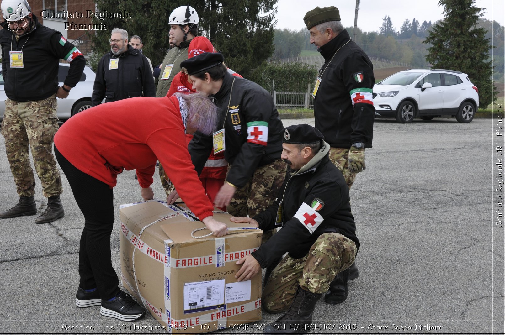 Montaldo T.se 10 Novembre 2019 - JOINT COOPERATION EMERGENCY 2019 - Croce Rossa Italiana