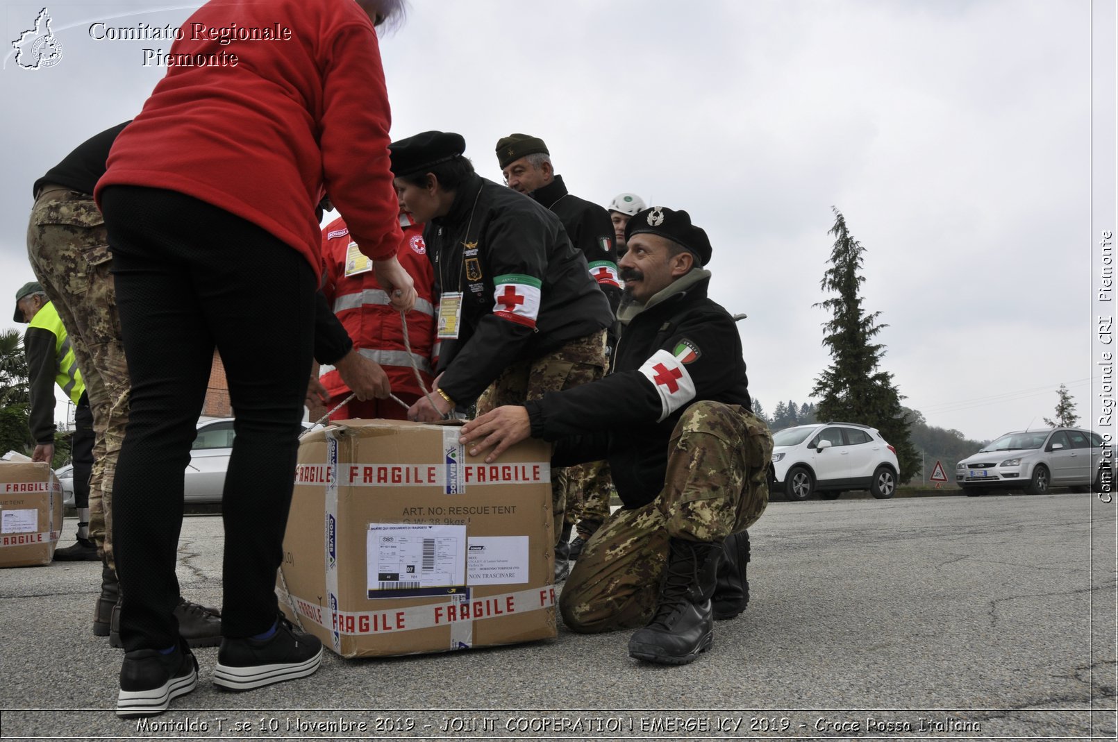 Montaldo T.se 10 Novembre 2019 - JOINT COOPERATION EMERGENCY 2019 - Croce Rossa Italiana