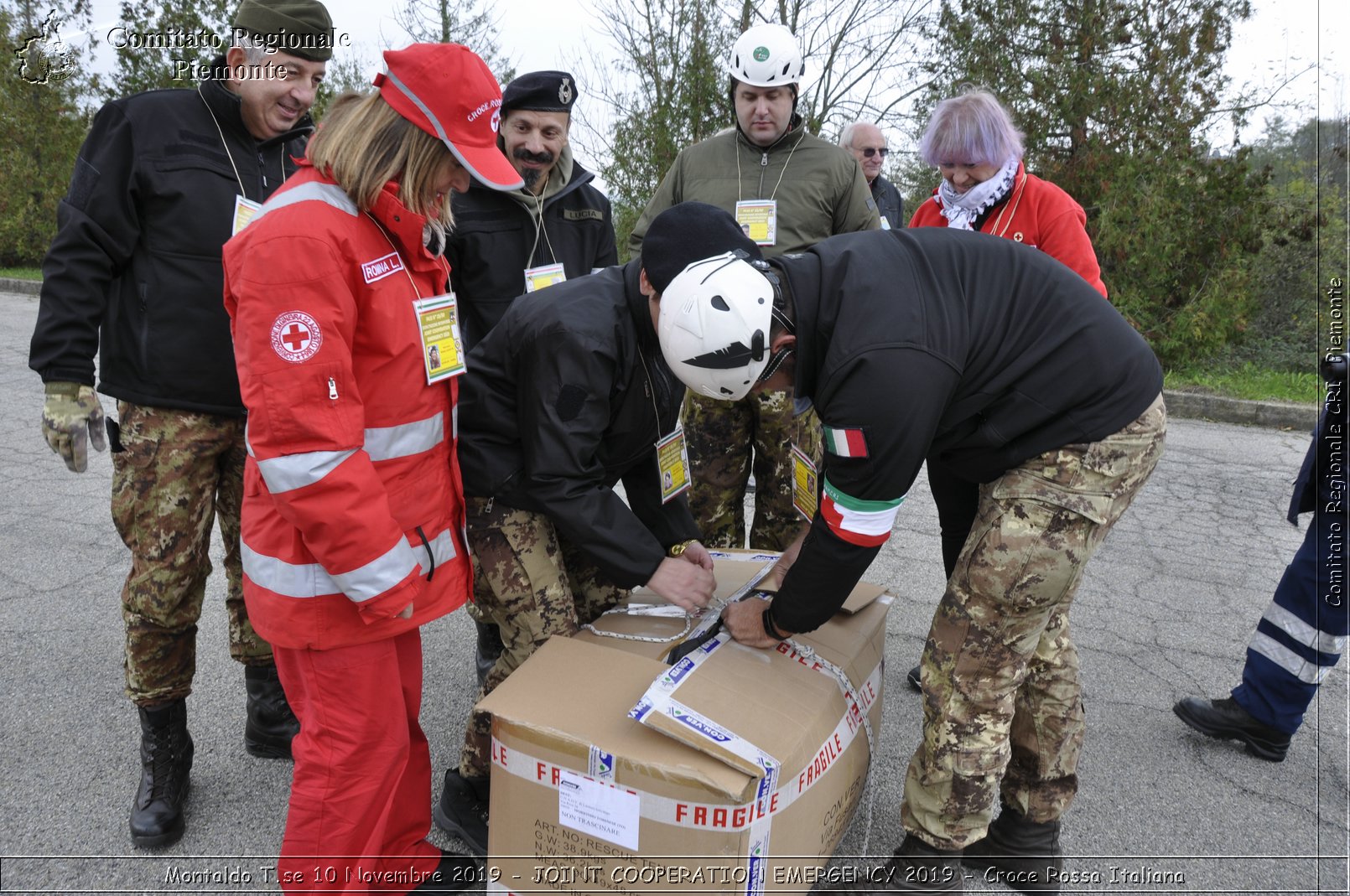 Montaldo T.se 10 Novembre 2019 - JOINT COOPERATION EMERGENCY 2019 - Croce Rossa Italiana