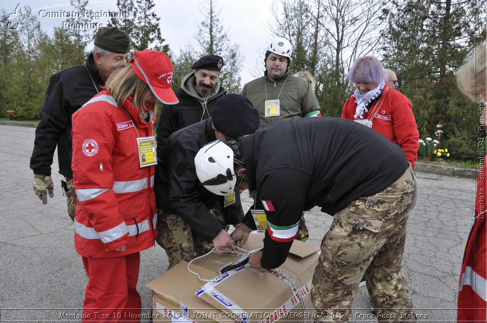 Montaldo T.se 10 Novembre 2019 - JOINT COOPERATION EMERGENCY 2019 - Croce Rossa Italiana