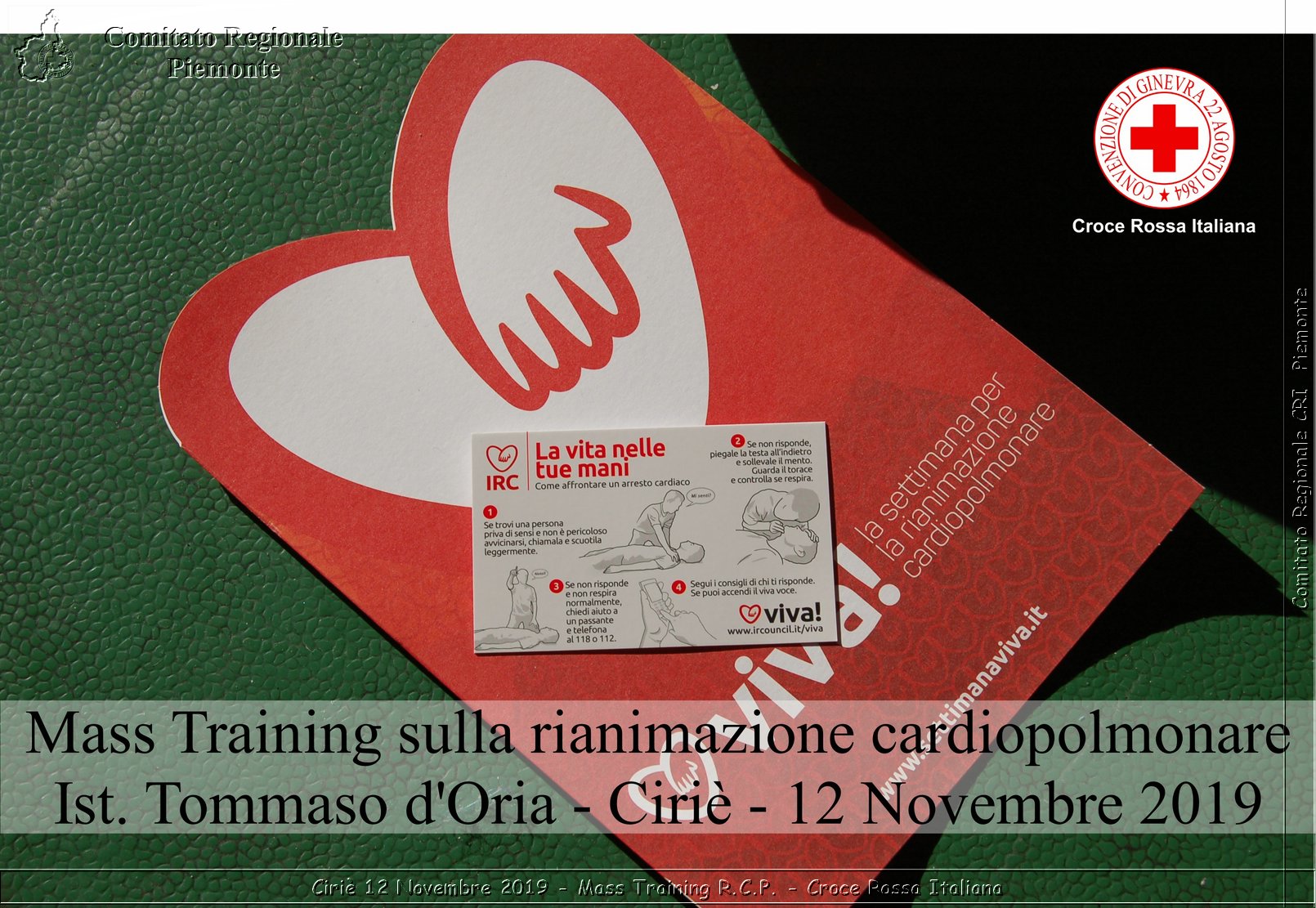 Ciri 12 Novembre 2019 - Mass Training R.C.P. - Croce Rossa Italiana