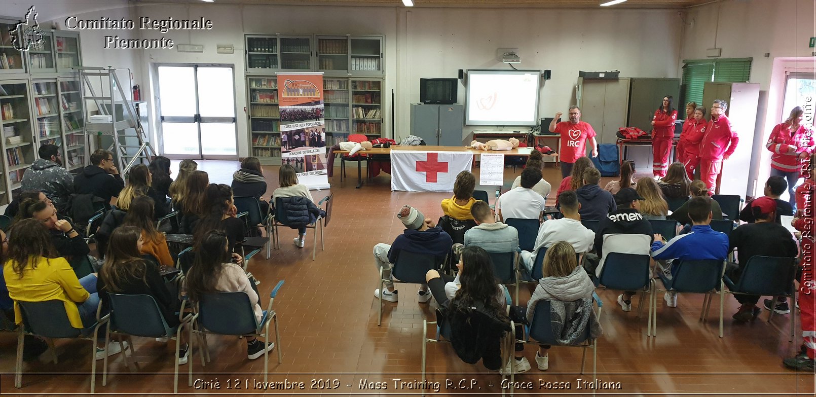 Ciri 12 Novembre 2019 - Mass Training R.C.P. - Croce Rossa Italiana