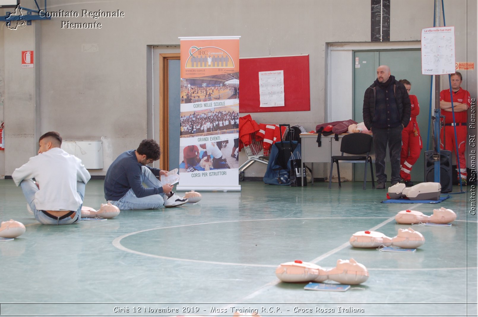 Ciri 12 Novembre 2019 - Mass Training R.C.P. - Croce Rossa Italiana