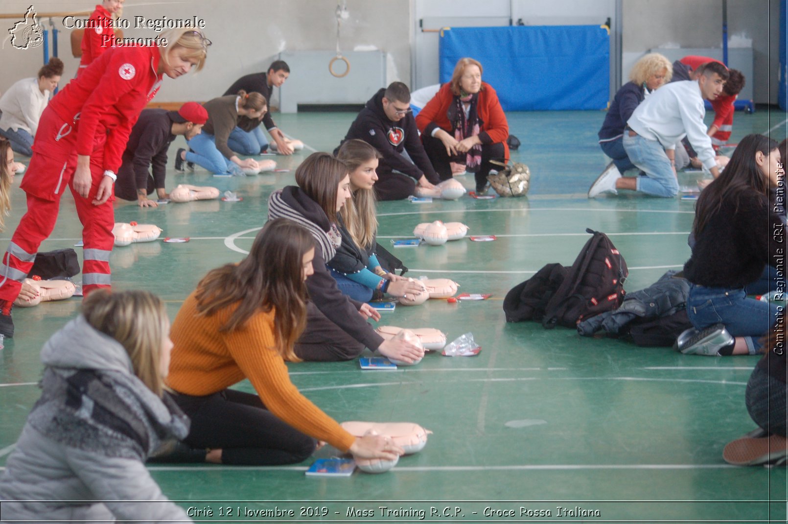 Ciri 12 Novembre 2019 - Mass Training R.C.P. - Croce Rossa Italiana