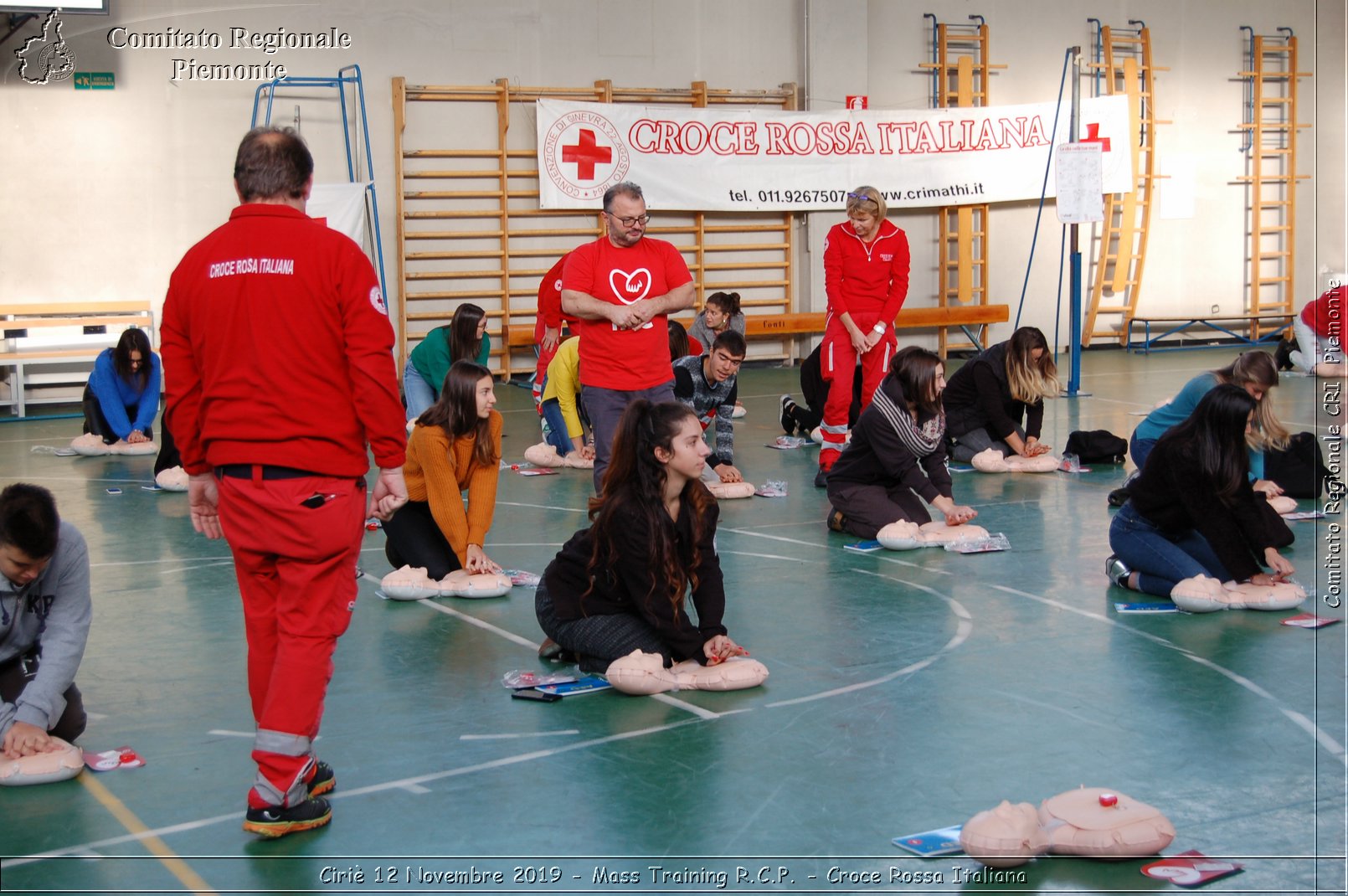 Ciri 12 Novembre 2019 - Mass Training R.C.P. - Croce Rossa Italiana