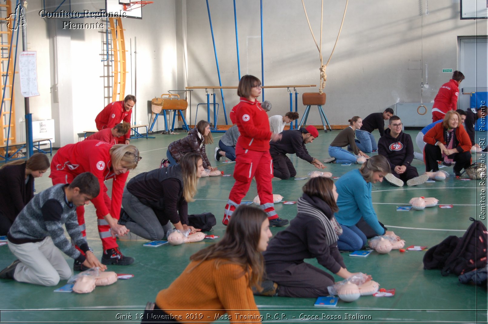 Ciri 12 Novembre 2019 - Mass Training R.C.P. - Croce Rossa Italiana