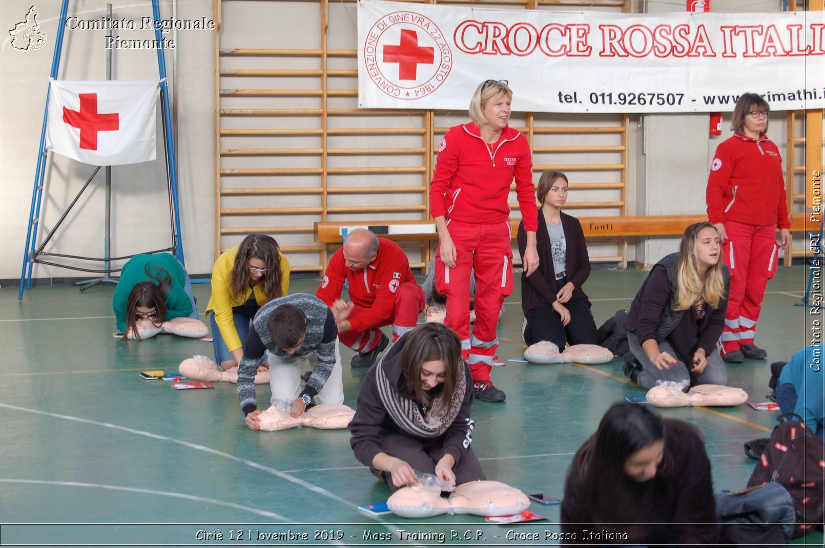 Ciri 12 Novembre 2019 - Mass Training R.C.P. - Croce Rossa Italiana