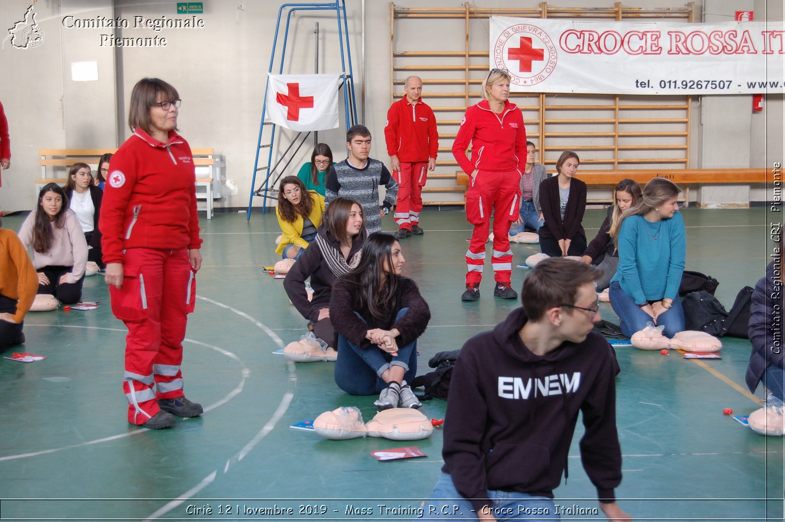 Ciri 12 Novembre 2019 - Mass Training R.C.P. - Croce Rossa Italiana