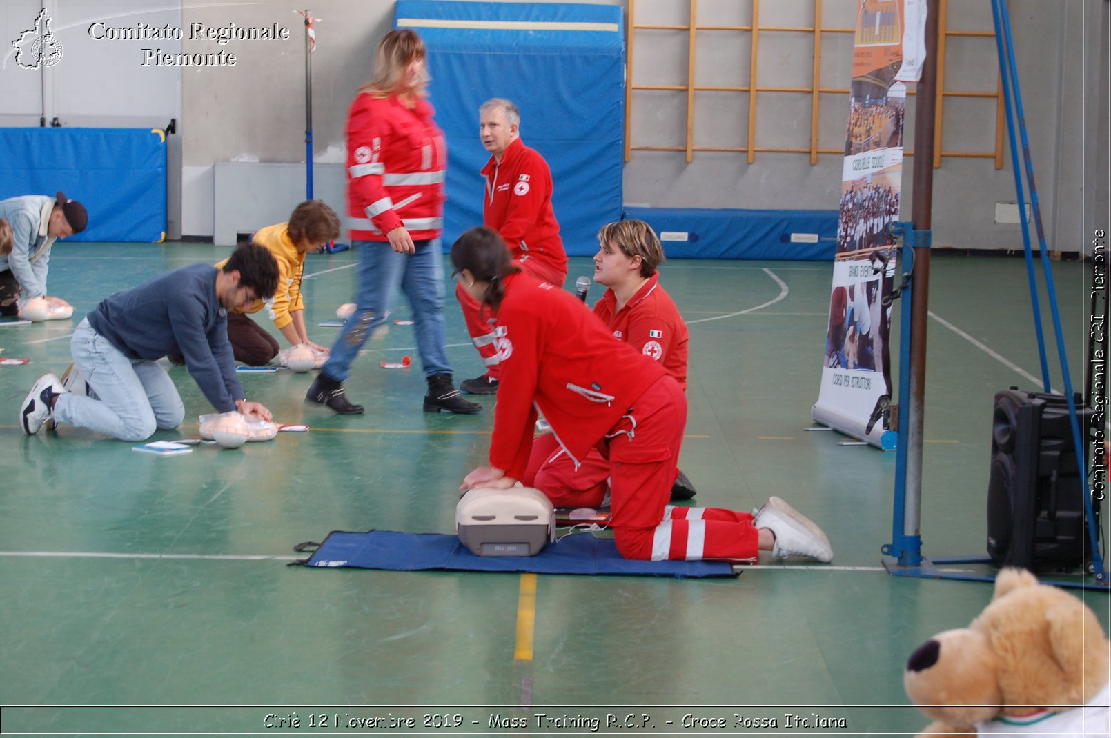 Ciri 12 Novembre 2019 - Mass Training R.C.P. - Croce Rossa Italiana