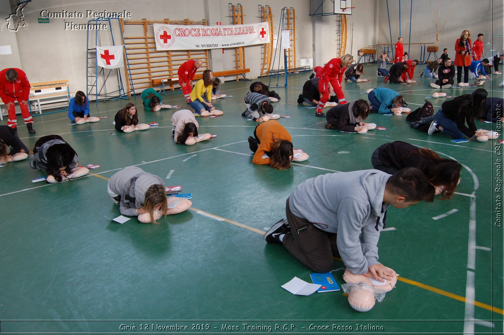 Ciri 12 Novembre 2019 - Mass Training R.C.P. - Croce Rossa Italiana