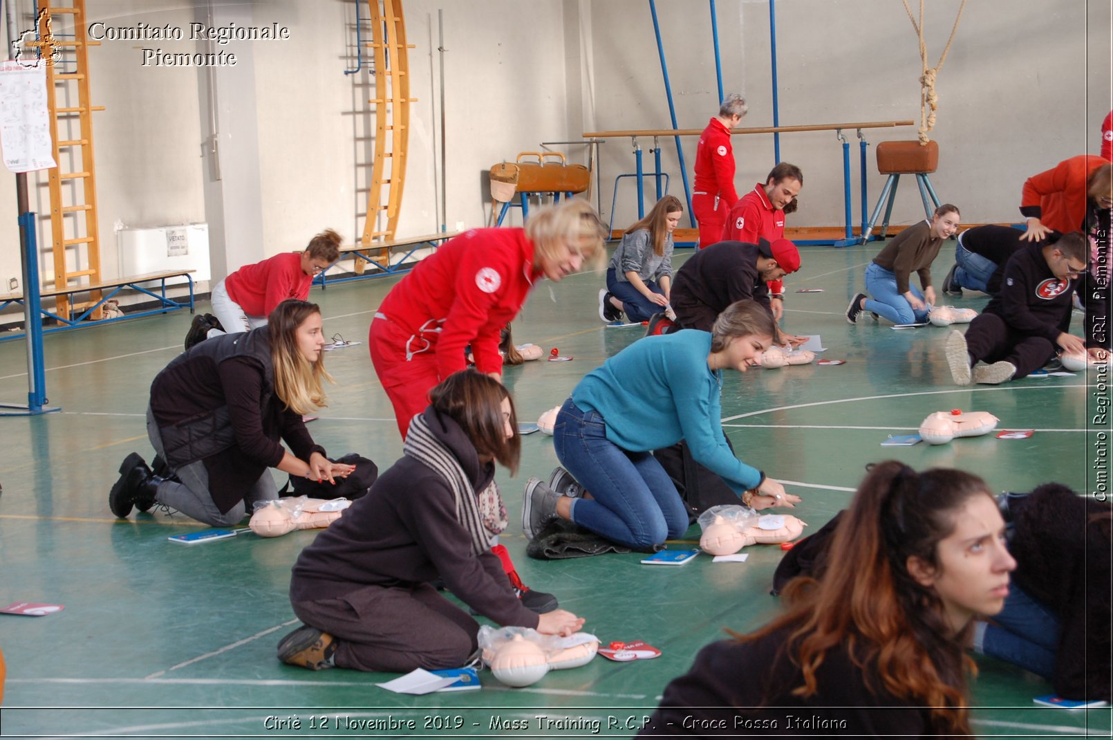 Ciri 12 Novembre 2019 - Mass Training R.C.P. - Croce Rossa Italiana