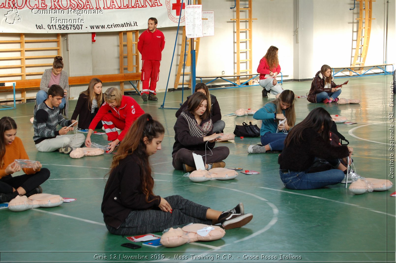 Ciri 12 Novembre 2019 - Mass Training R.C.P. - Croce Rossa Italiana