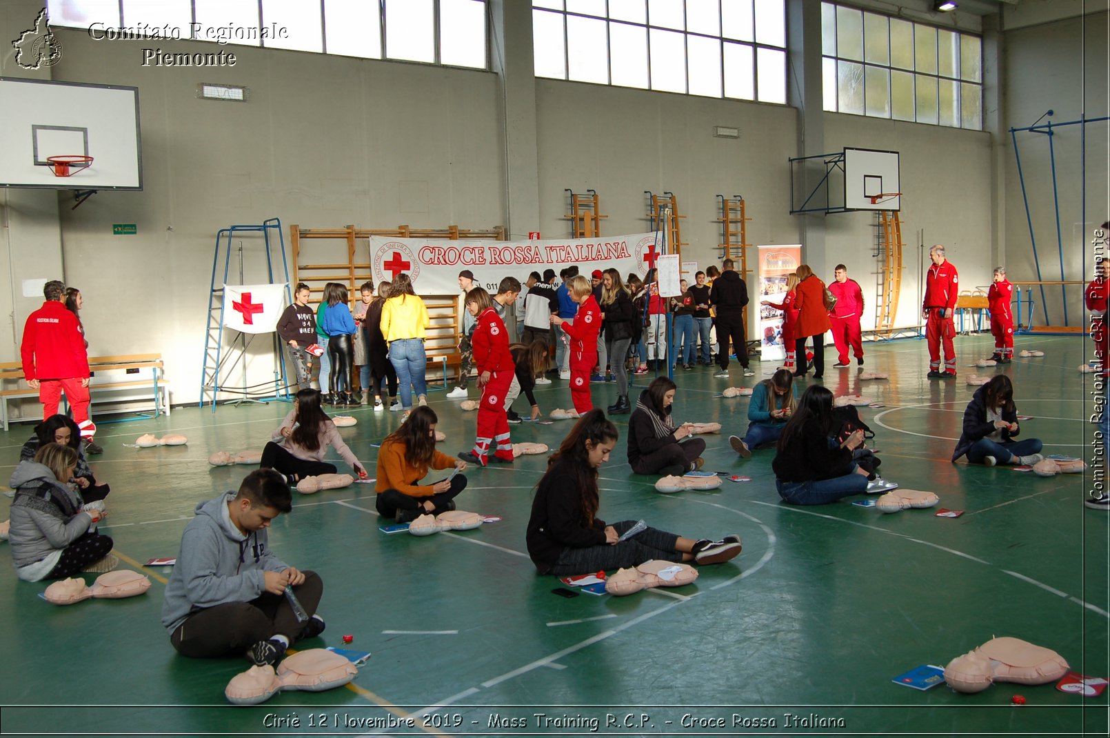 Ciri 12 Novembre 2019 - Mass Training R.C.P. - Croce Rossa Italiana