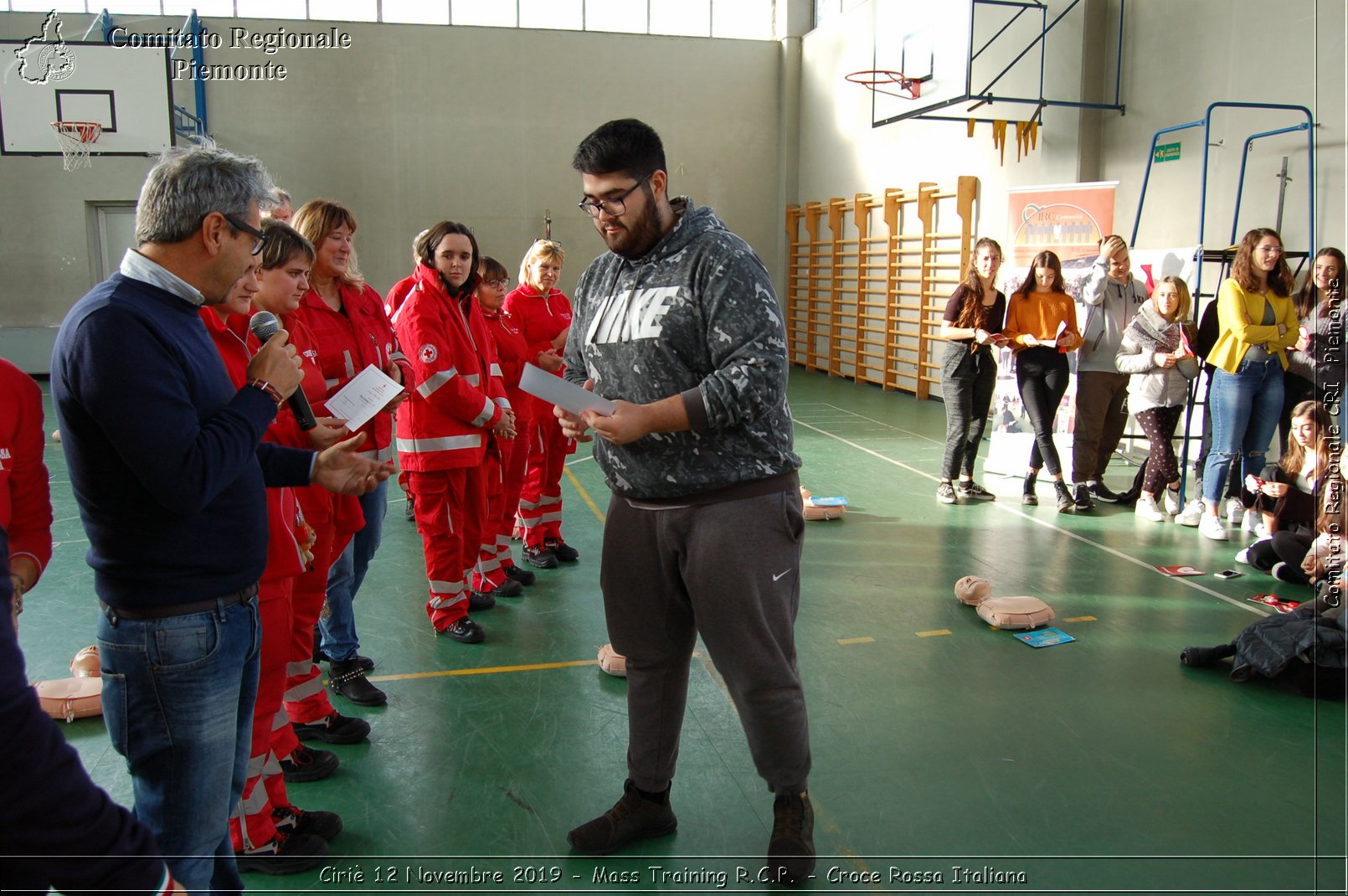 Ciri 12 Novembre 2019 - Mass Training R.C.P. - Croce Rossa Italiana