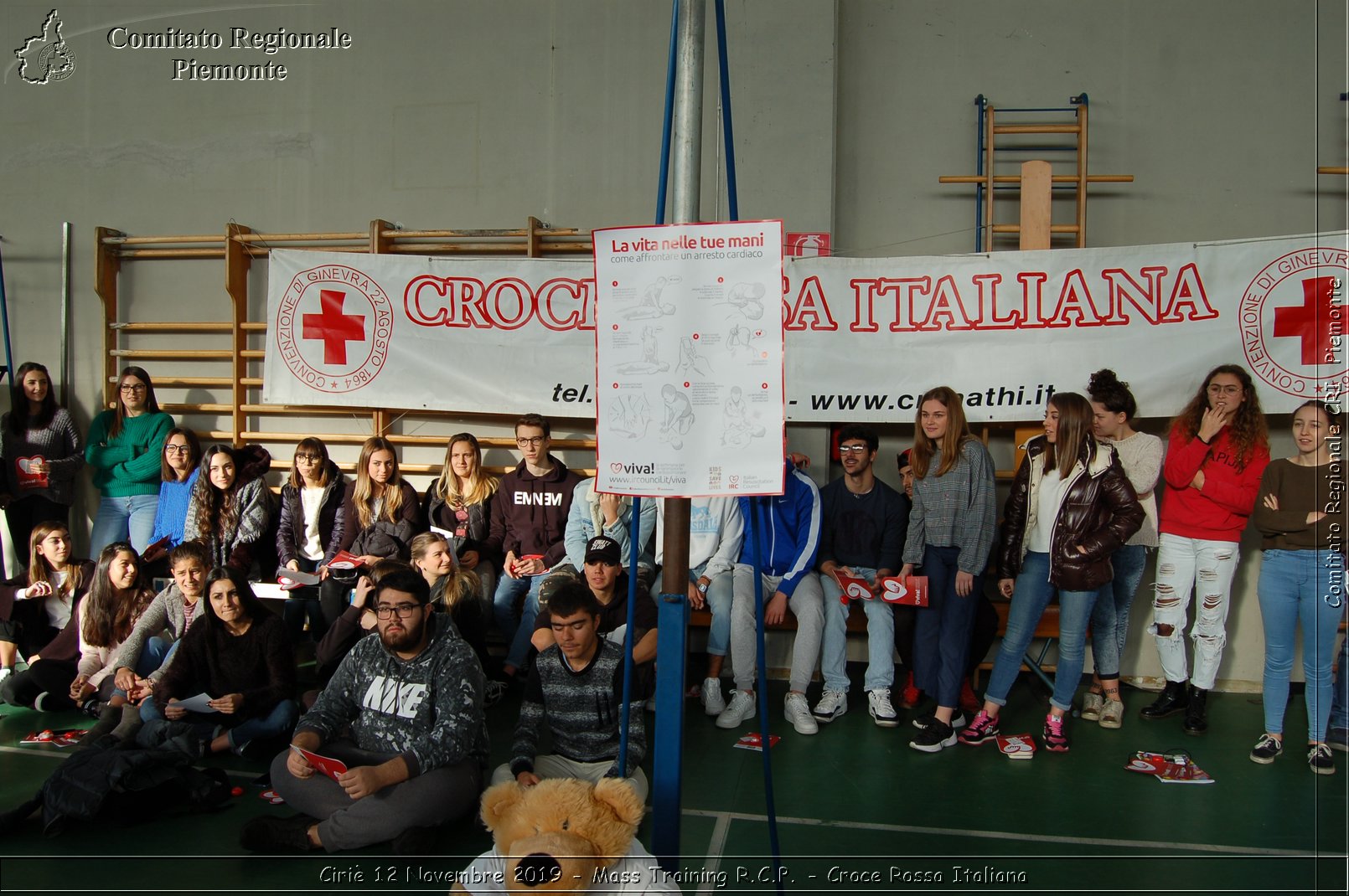 Ciri 12 Novembre 2019 - Mass Training R.C.P. - Croce Rossa Italiana