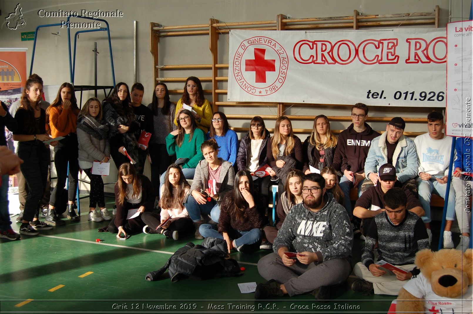 Ciri 12 Novembre 2019 - Mass Training R.C.P. - Croce Rossa Italiana