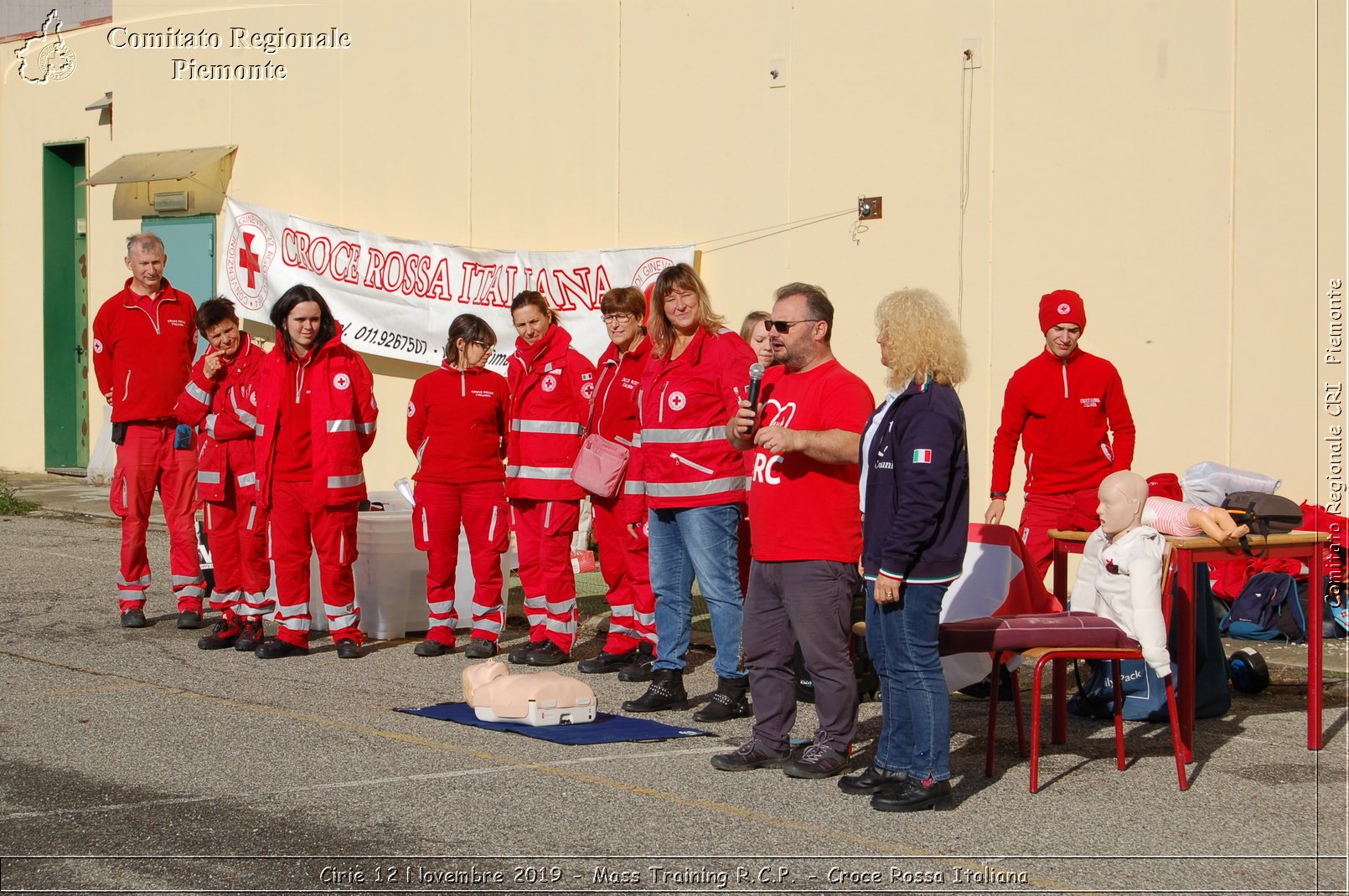 Ciri 12 Novembre 2019 - Mass Training R.C.P. - Croce Rossa Italiana