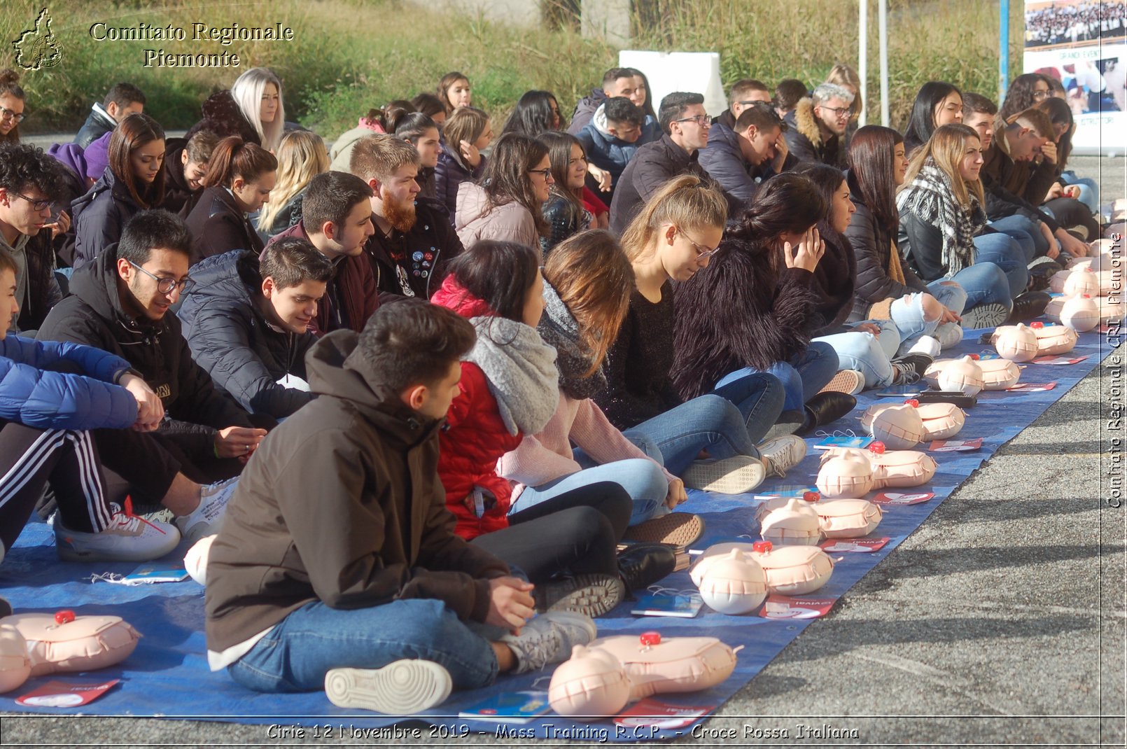 Ciri 12 Novembre 2019 - Mass Training R.C.P. - Croce Rossa Italiana