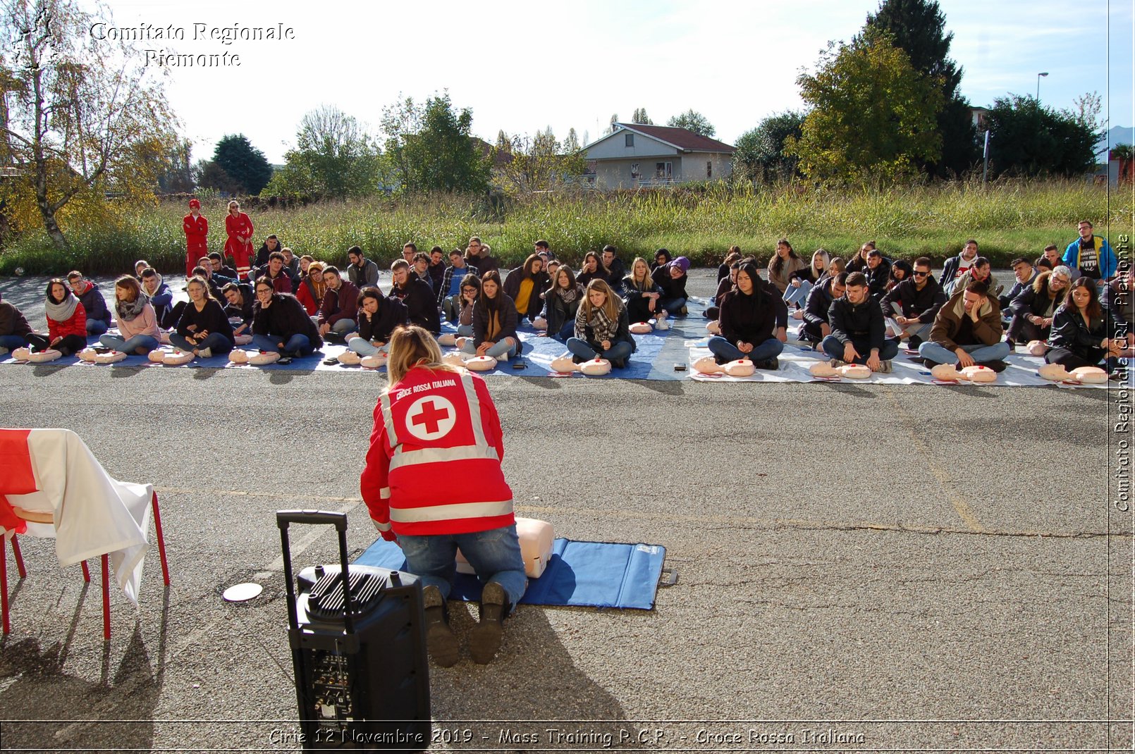 Ciri 12 Novembre 2019 - Mass Training R.C.P. - Croce Rossa Italiana