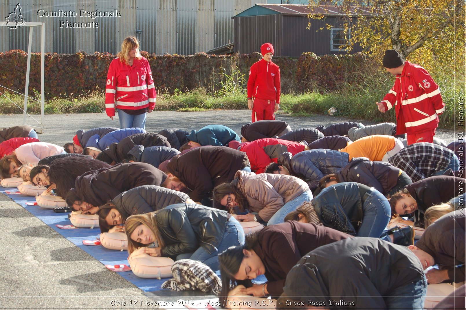 Ciri 12 Novembre 2019 - Mass Training R.C.P. - Croce Rossa Italiana