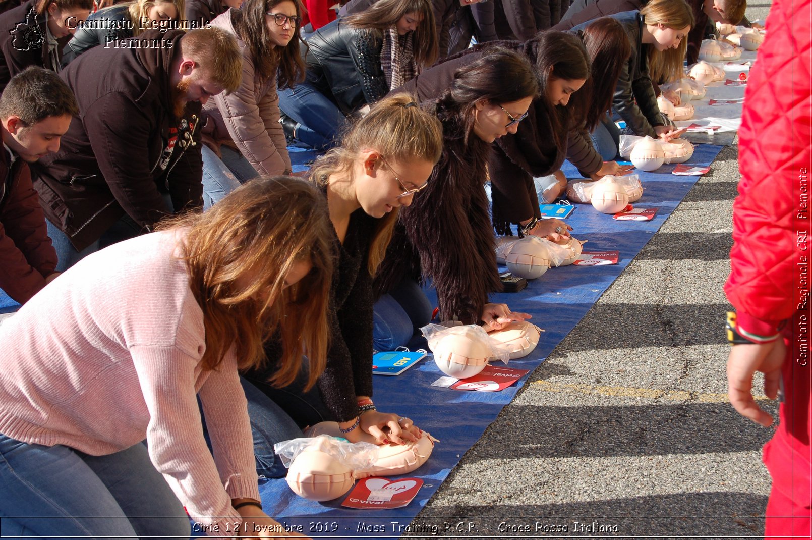 Ciri 12 Novembre 2019 - Mass Training R.C.P. - Croce Rossa Italiana