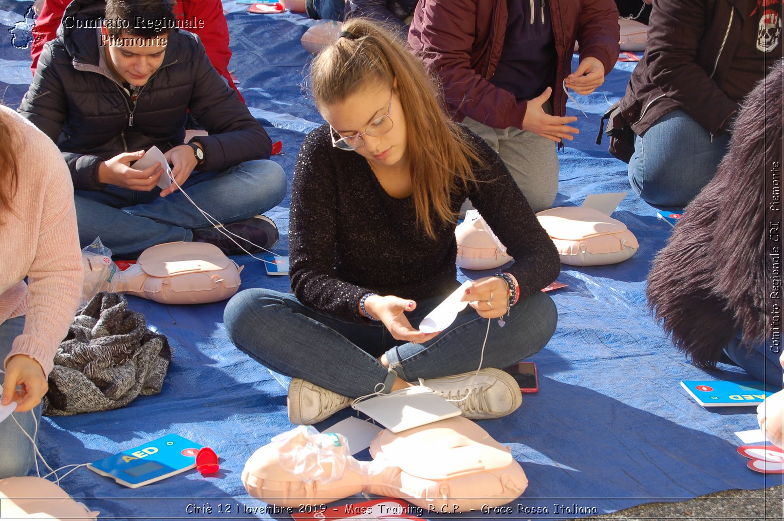 Ciri 12 Novembre 2019 - Mass Training R.C.P. - Croce Rossa Italiana