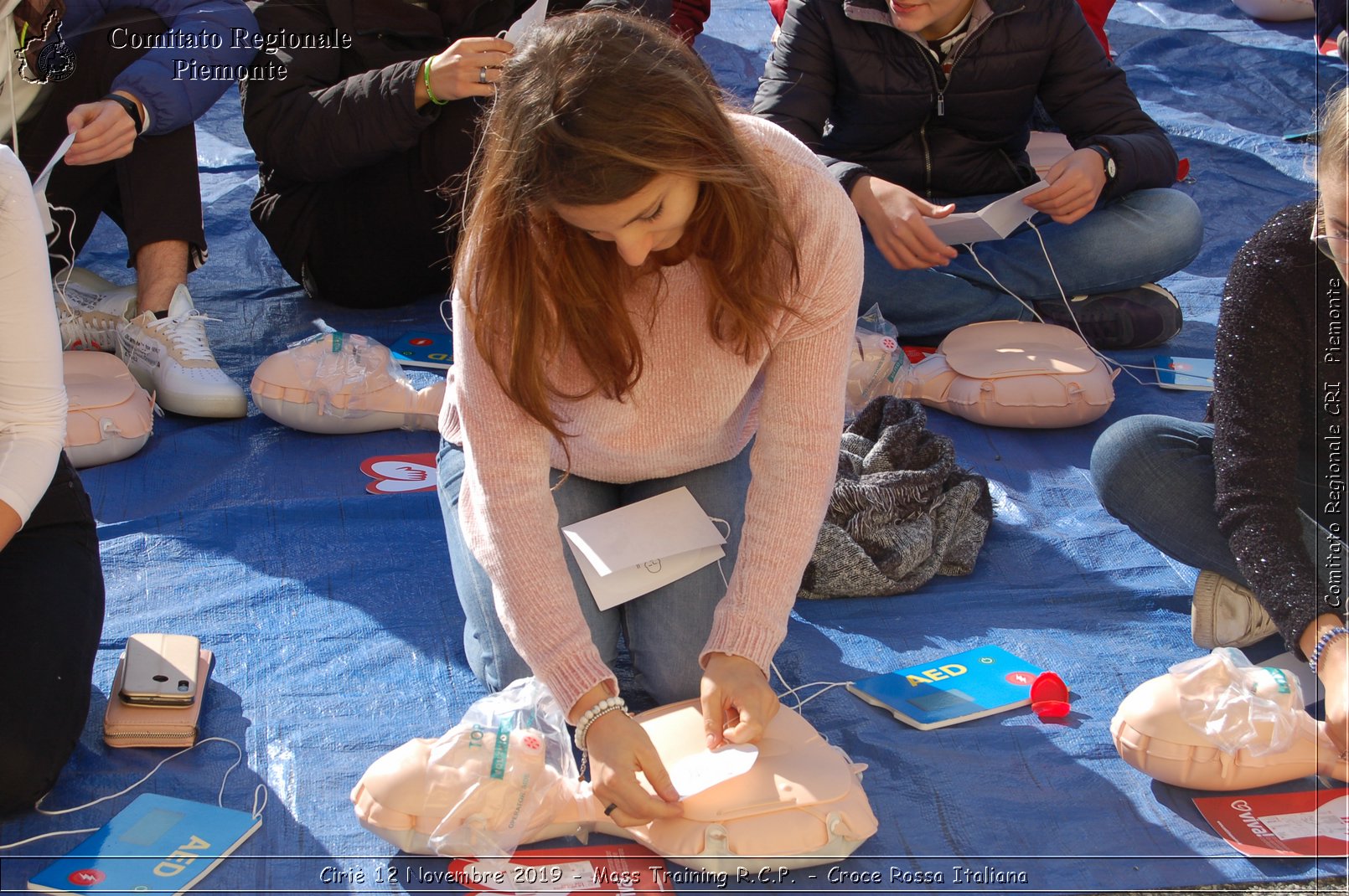 Ciri 12 Novembre 2019 - Mass Training R.C.P. - Croce Rossa Italiana