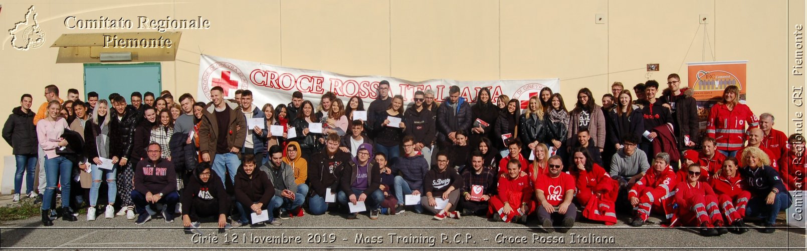 Ciri 12 Novembre 2019 - Mass Training R.C.P. - Croce Rossa Italiana