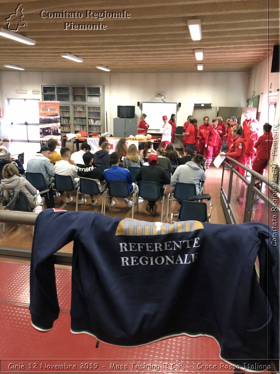 Ciri 12 Novembre 2019 - Mass Training R.C.P. - Croce Rossa Italiana