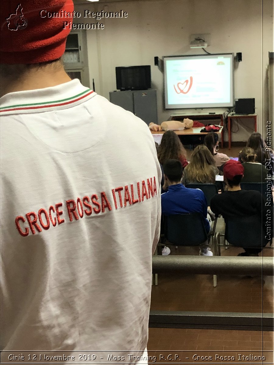 Ciri 12 Novembre 2019 - Mass Training R.C.P. - Croce Rossa Italiana