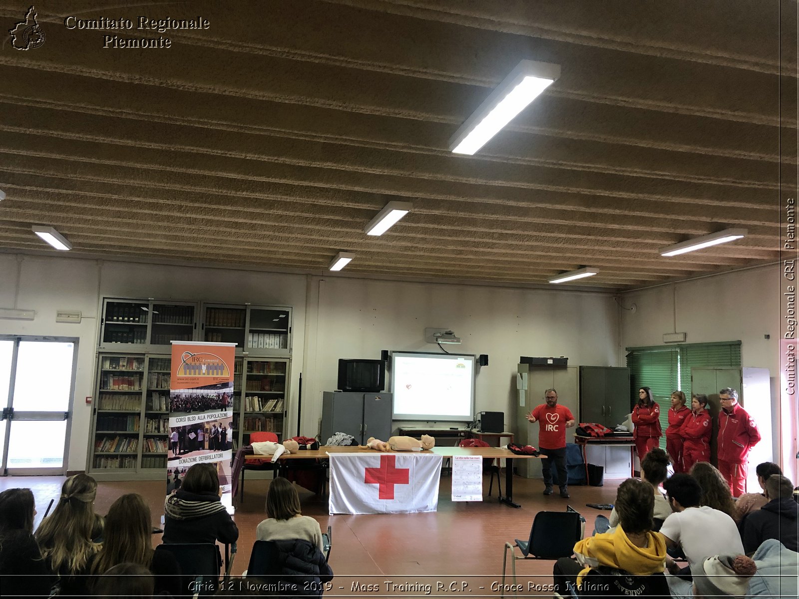 Ciri 12 Novembre 2019 - Mass Training R.C.P. - Croce Rossa Italiana