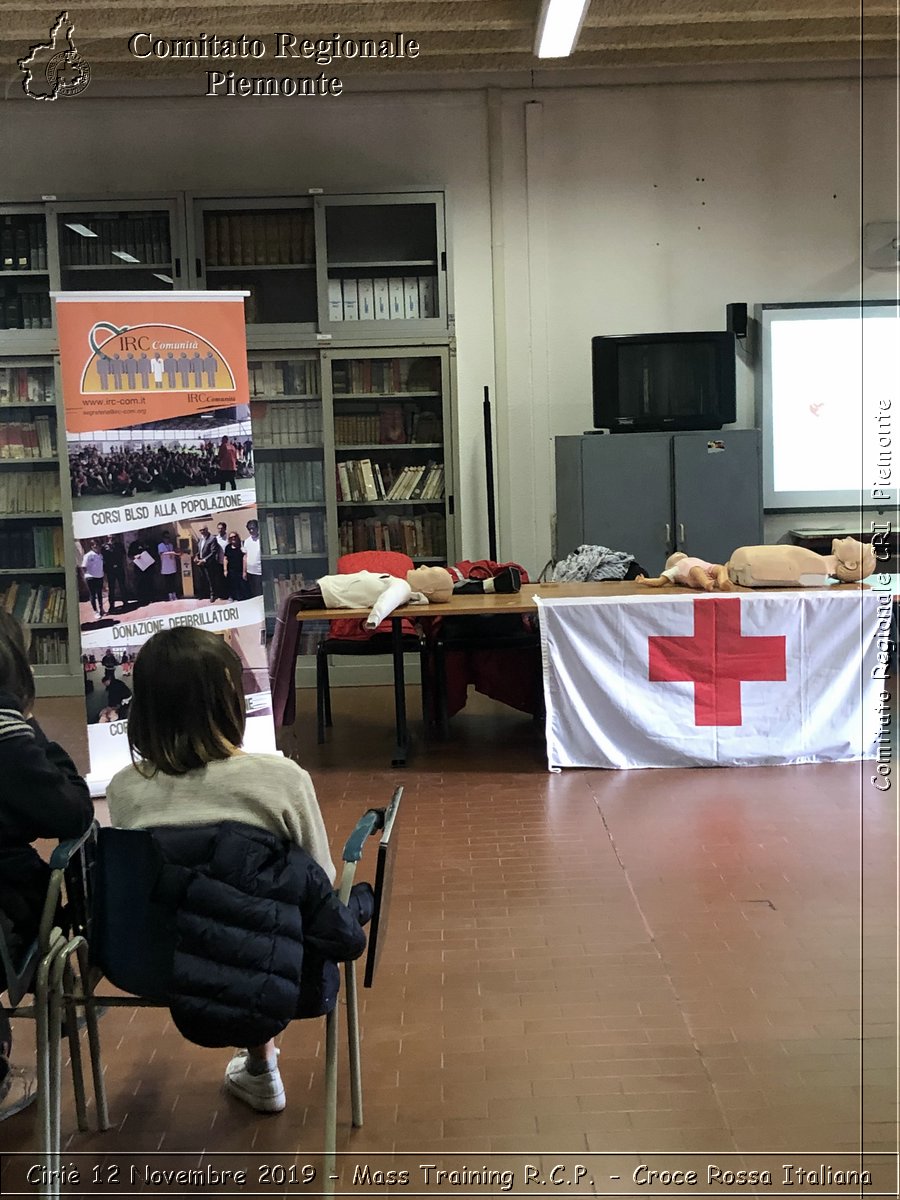 Ciri 12 Novembre 2019 - Mass Training R.C.P. - Croce Rossa Italiana