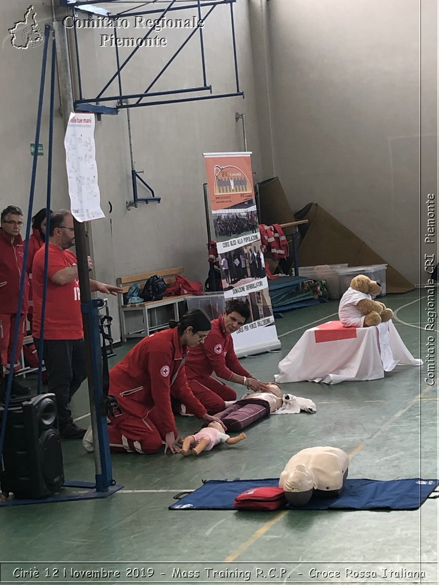 Ciri 12 Novembre 2019 - Mass Training R.C.P. - Croce Rossa Italiana