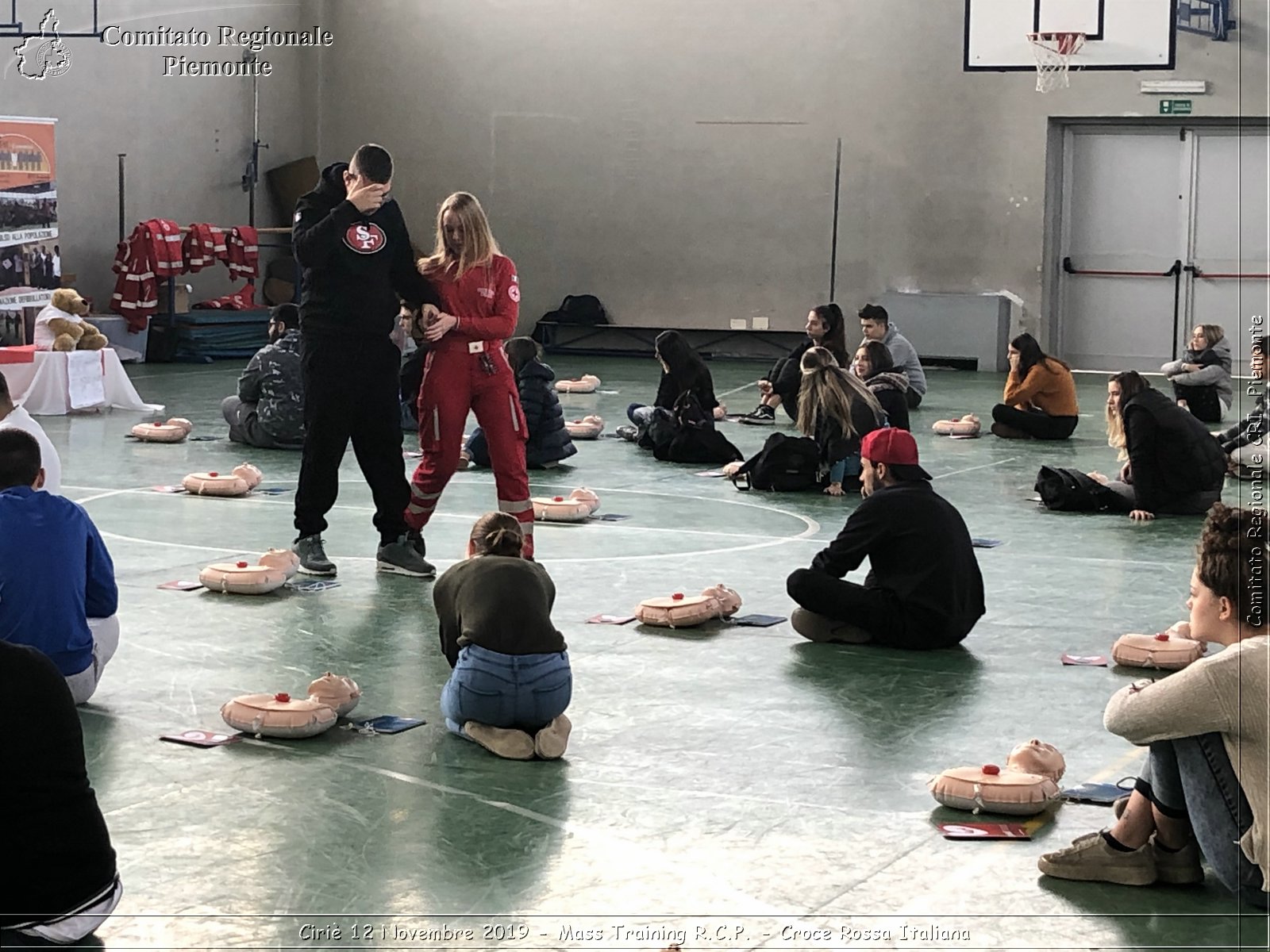 Ciri 12 Novembre 2019 - Mass Training R.C.P. - Croce Rossa Italiana