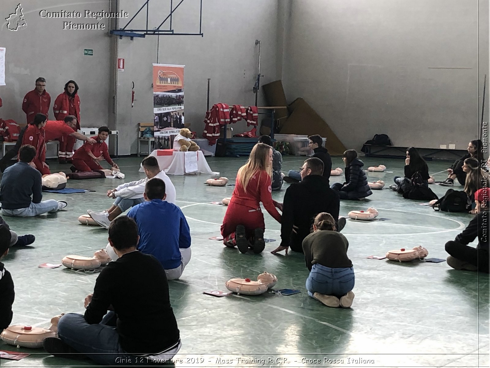 Ciri 12 Novembre 2019 - Mass Training R.C.P. - Croce Rossa Italiana