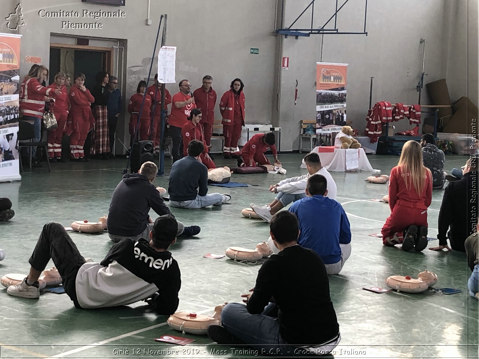 Ciri 12 Novembre 2019 - Mass Training R.C.P. - Croce Rossa Italiana