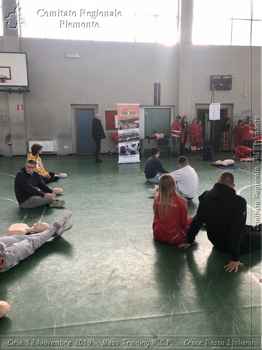 Ciri 12 Novembre 2019 - Mass Training R.C.P. - Croce Rossa Italiana