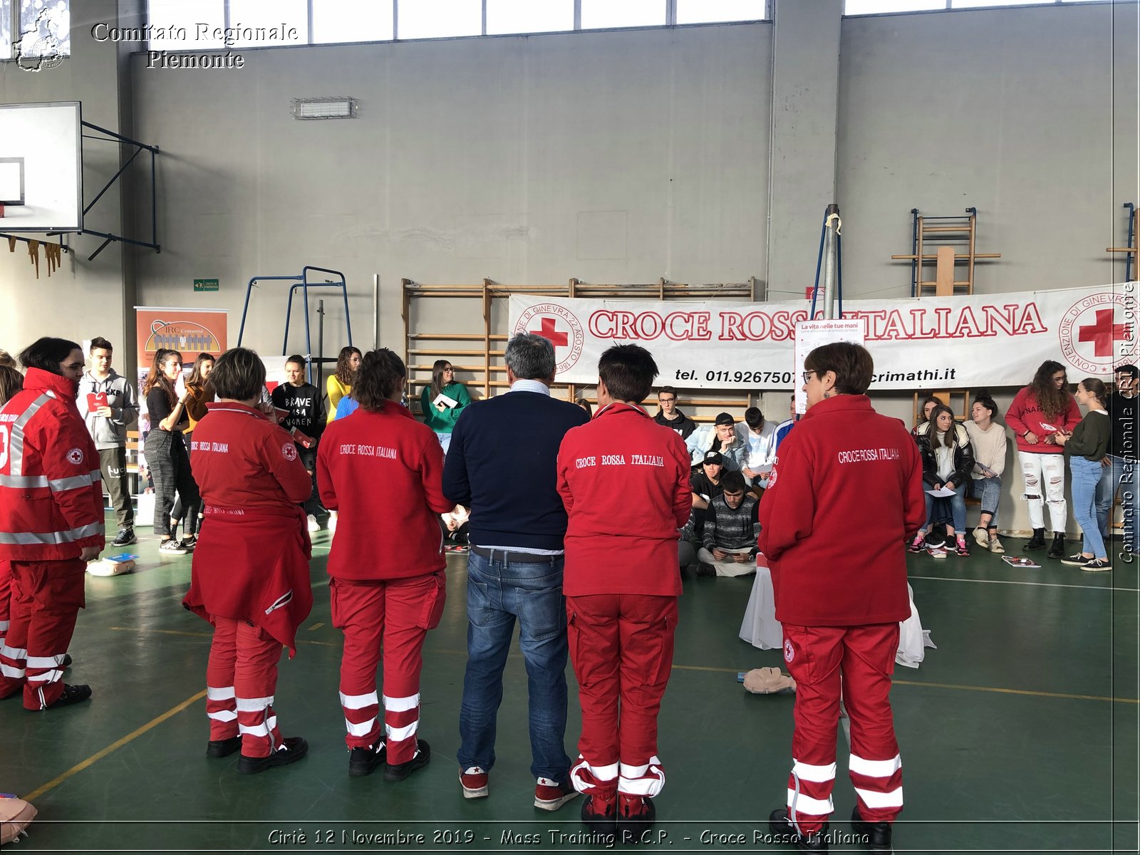 Ciri 12 Novembre 2019 - Mass Training R.C.P. - Croce Rossa Italiana