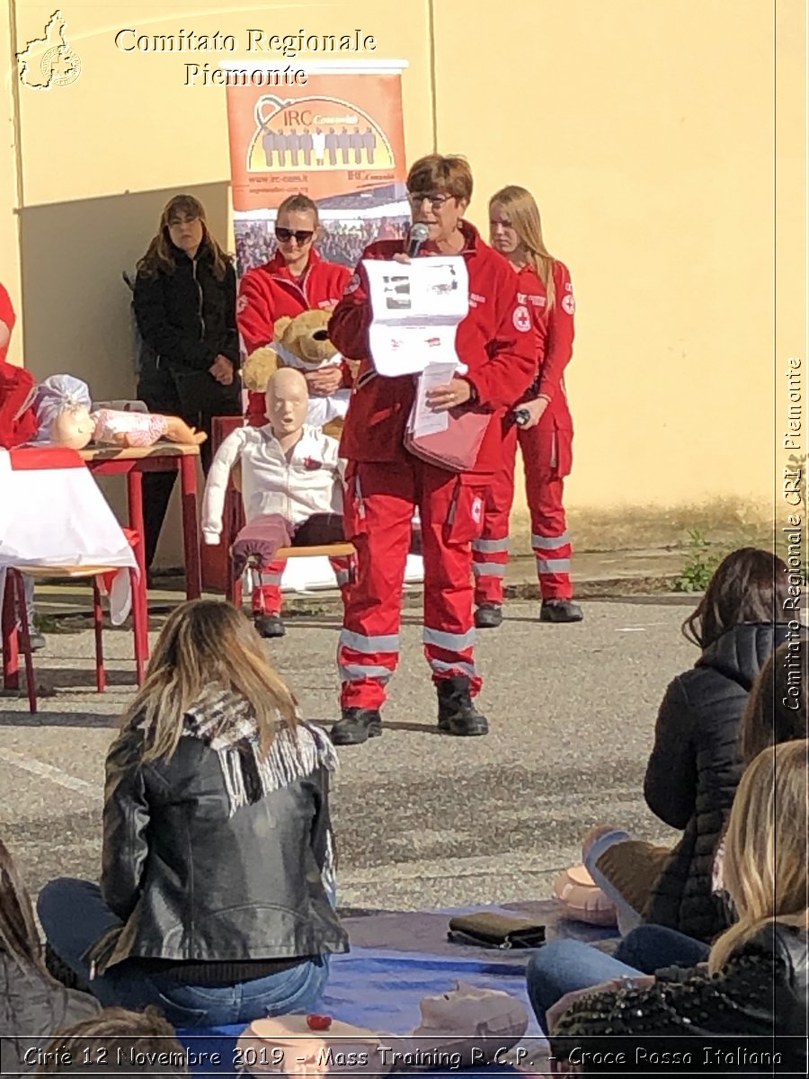 Ciri 12 Novembre 2019 - Mass Training R.C.P. - Croce Rossa Italiana