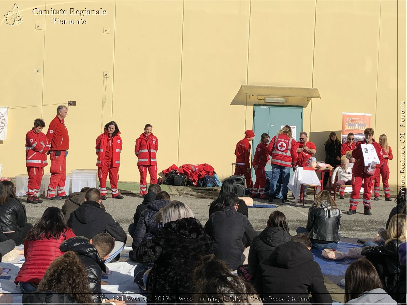 Ciri 12 Novembre 2019 - Mass Training R.C.P. - Croce Rossa Italiana