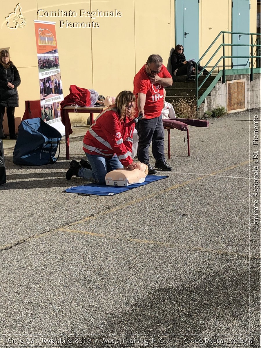 Ciri 12 Novembre 2019 - Mass Training R.C.P. - Croce Rossa Italiana