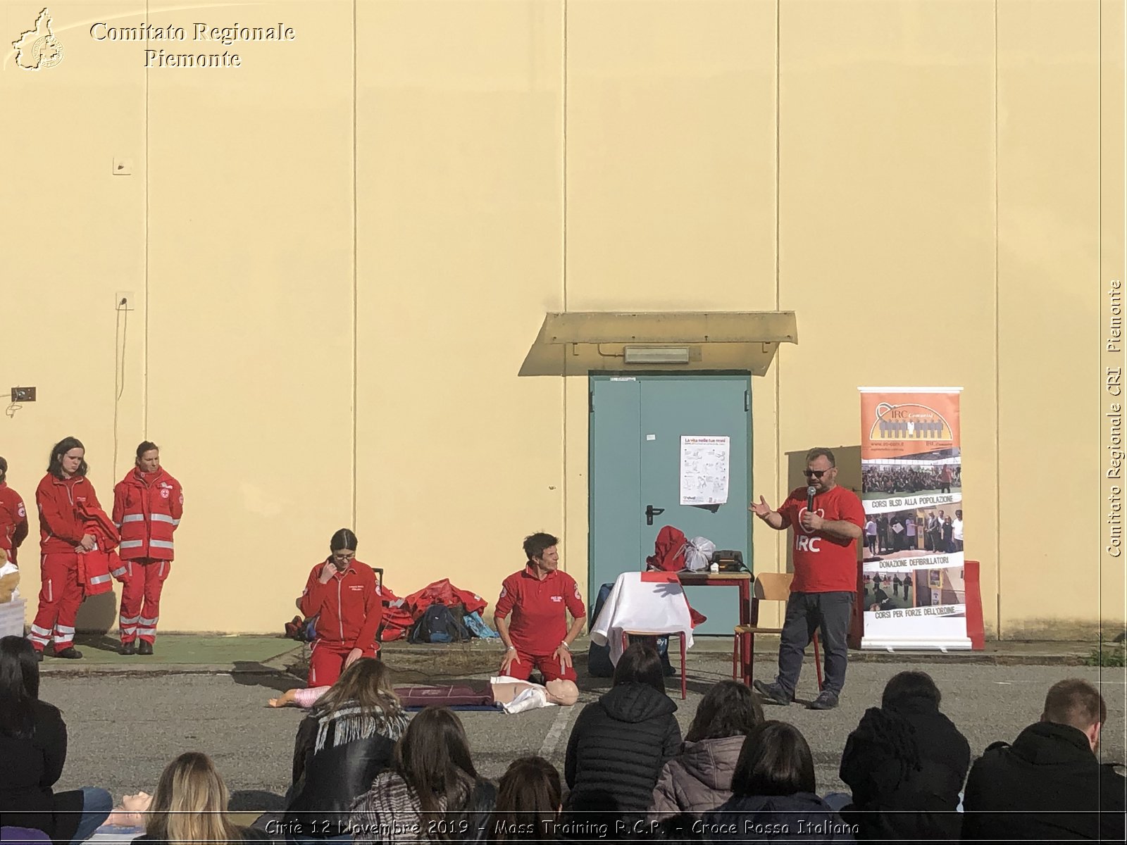 Ciri 12 Novembre 2019 - Mass Training R.C.P. - Croce Rossa Italiana