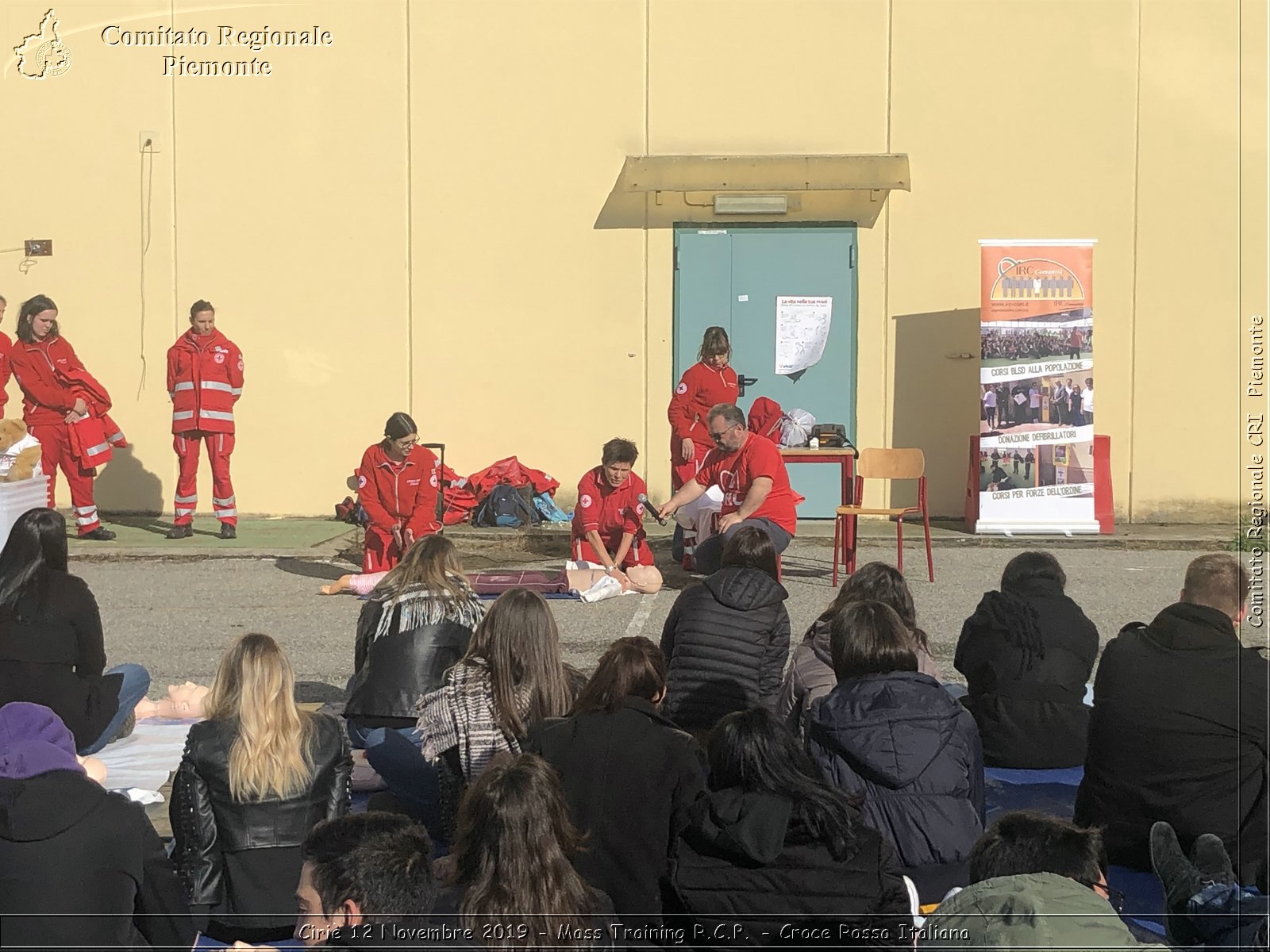 Ciri 12 Novembre 2019 - Mass Training R.C.P. - Croce Rossa Italiana