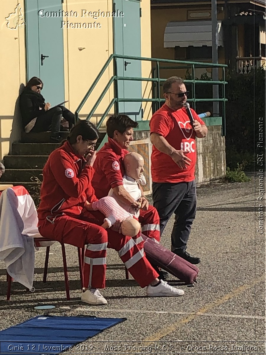 Ciri 12 Novembre 2019 - Mass Training R.C.P. - Croce Rossa Italiana